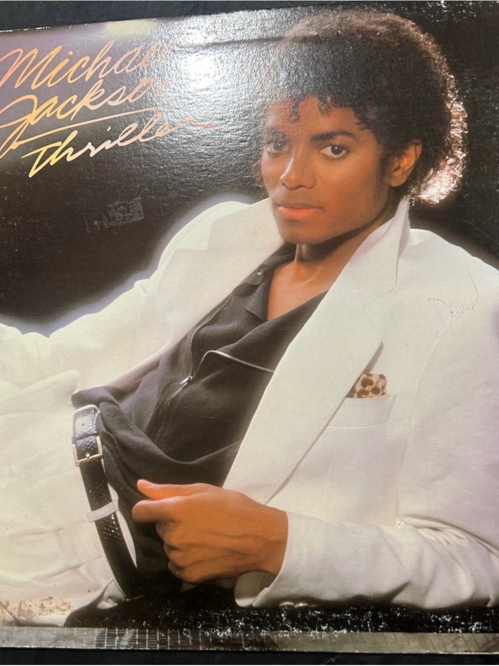 Thriller Vinyl Record – White Sleeve Edition